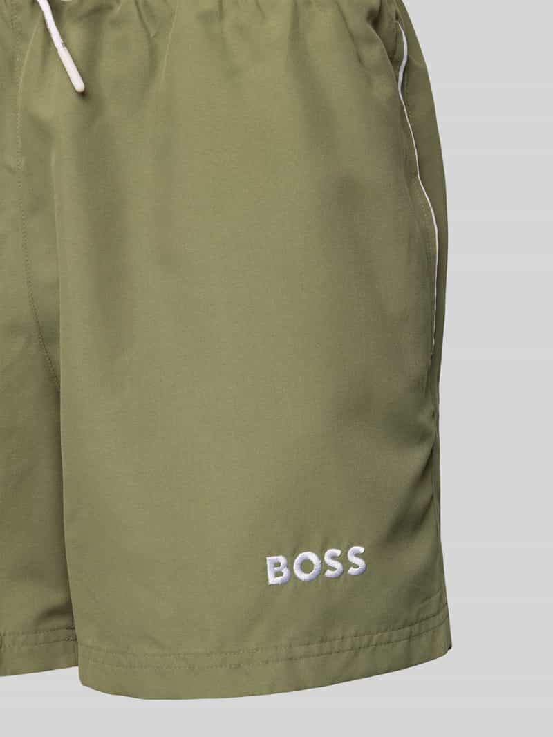 Boss Zwembroek met elastische band model 'Dogfish'