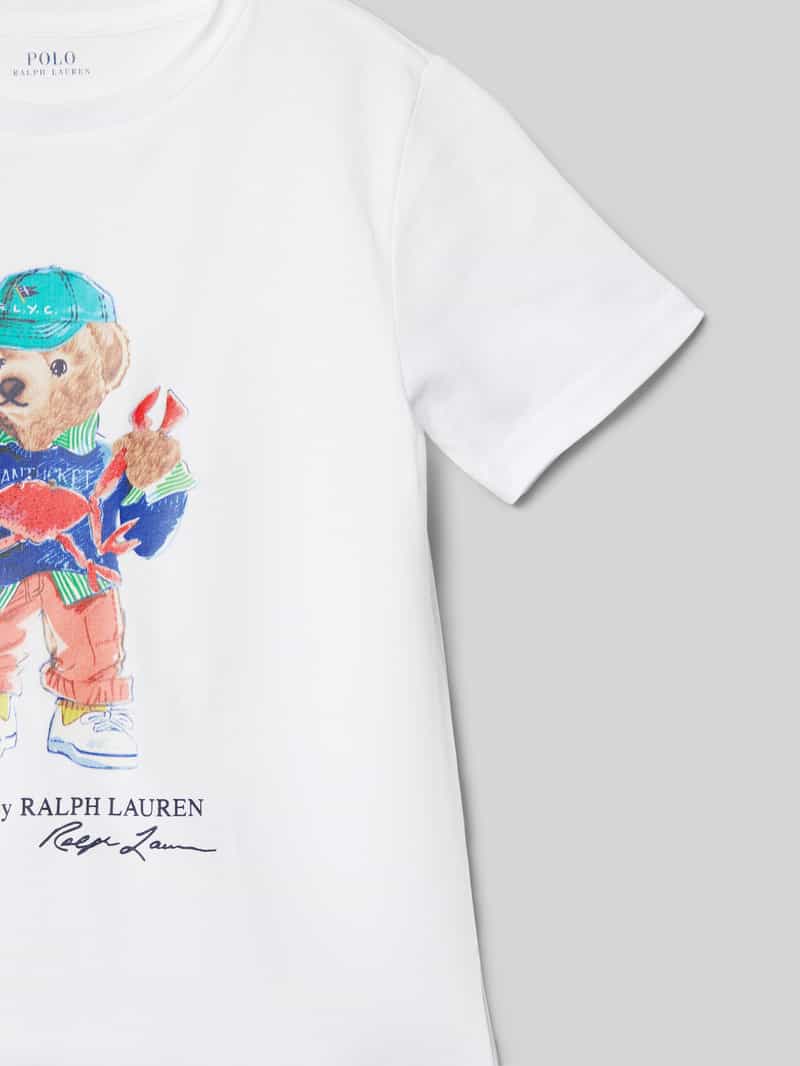 Polo Ralph Lauren Kids T-shirt met labelprint