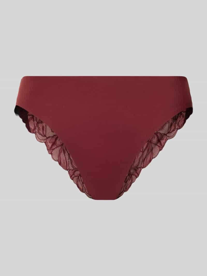 Calvin Klein Underwear Slim fit bikinibroekje met gebloemd kant