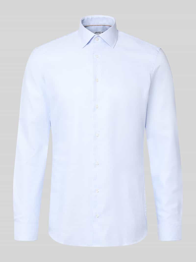 Super slim fit zakelijk overhemd van puur katoen