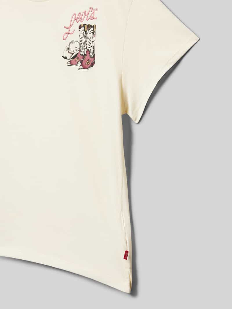 Levi s Kids Oversized T-shirt met ronde hals