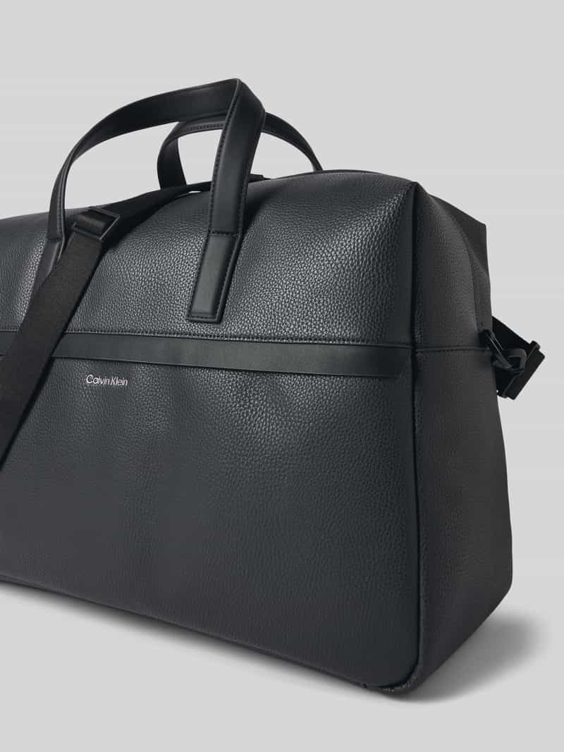 CK Calvin Klein Handtas met labelopschrift model 'CK MUST'