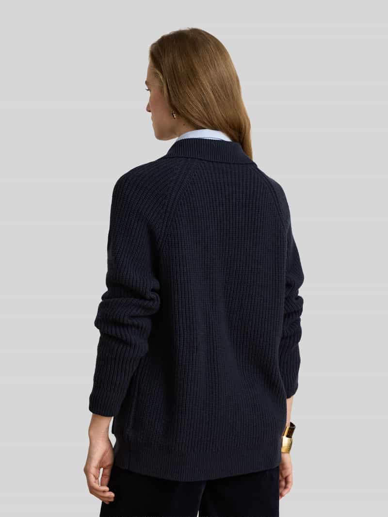 Lauren Ralph Lauren Loose fit gebreid jack van wolmix