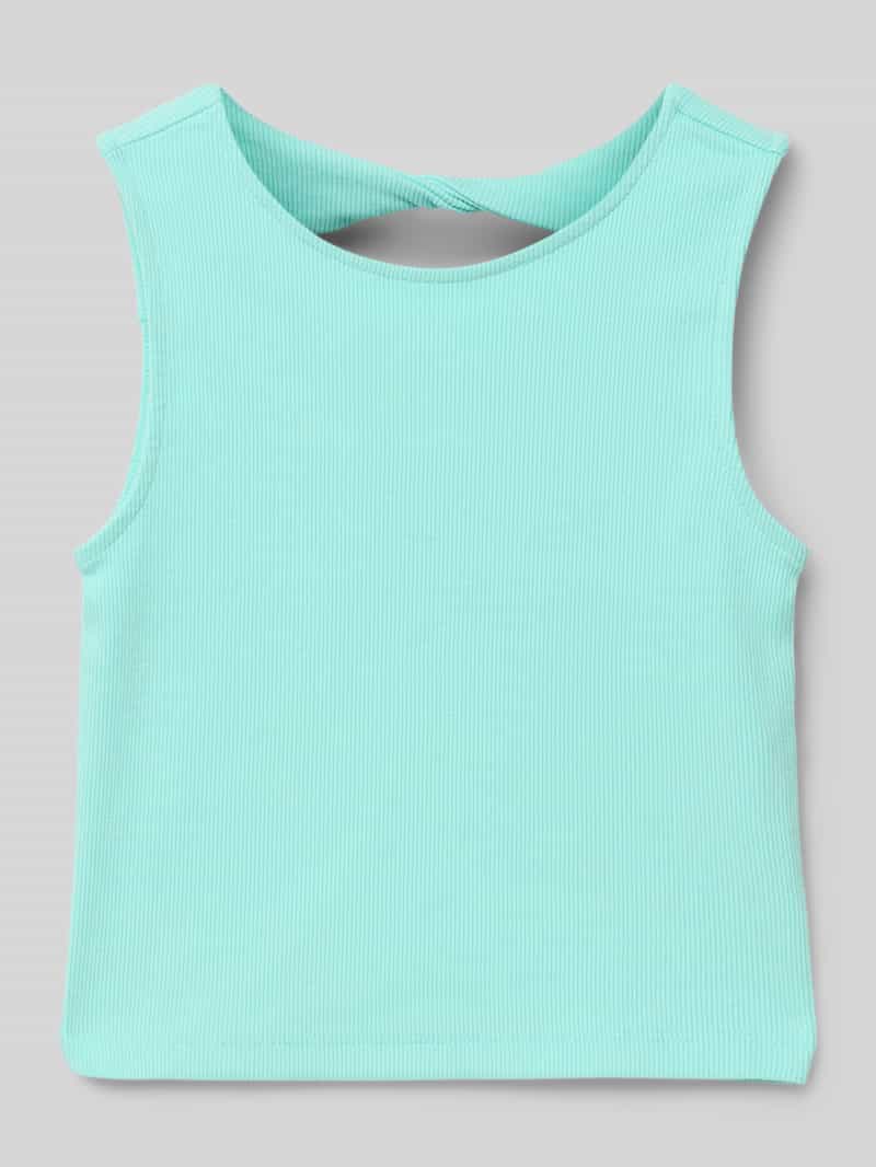 s.Oliver RED LABEL Slim fit tanktop met cut-out aan de achterkant