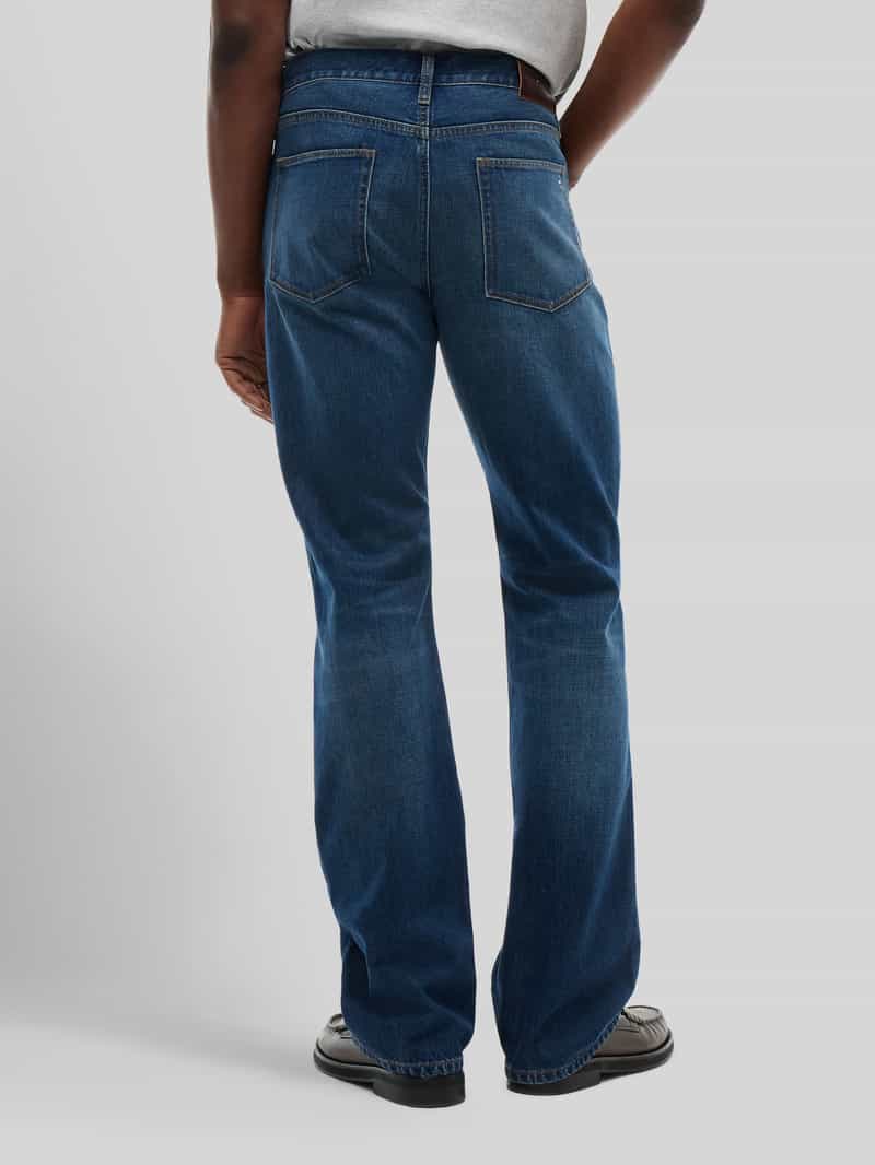 Tommy Hilfiger straight leg bootcut-jeans van puur katoen