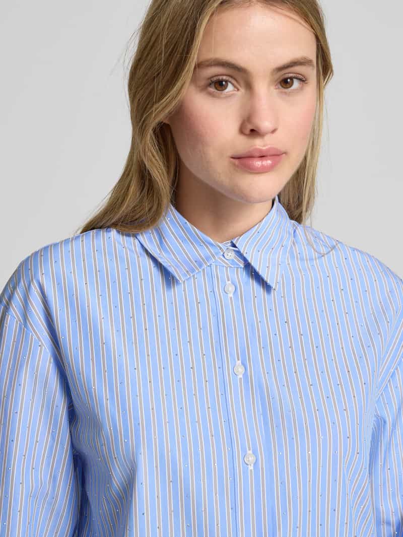 s.Oliver RED LABEL Regular fit overhemdblouse met katoen