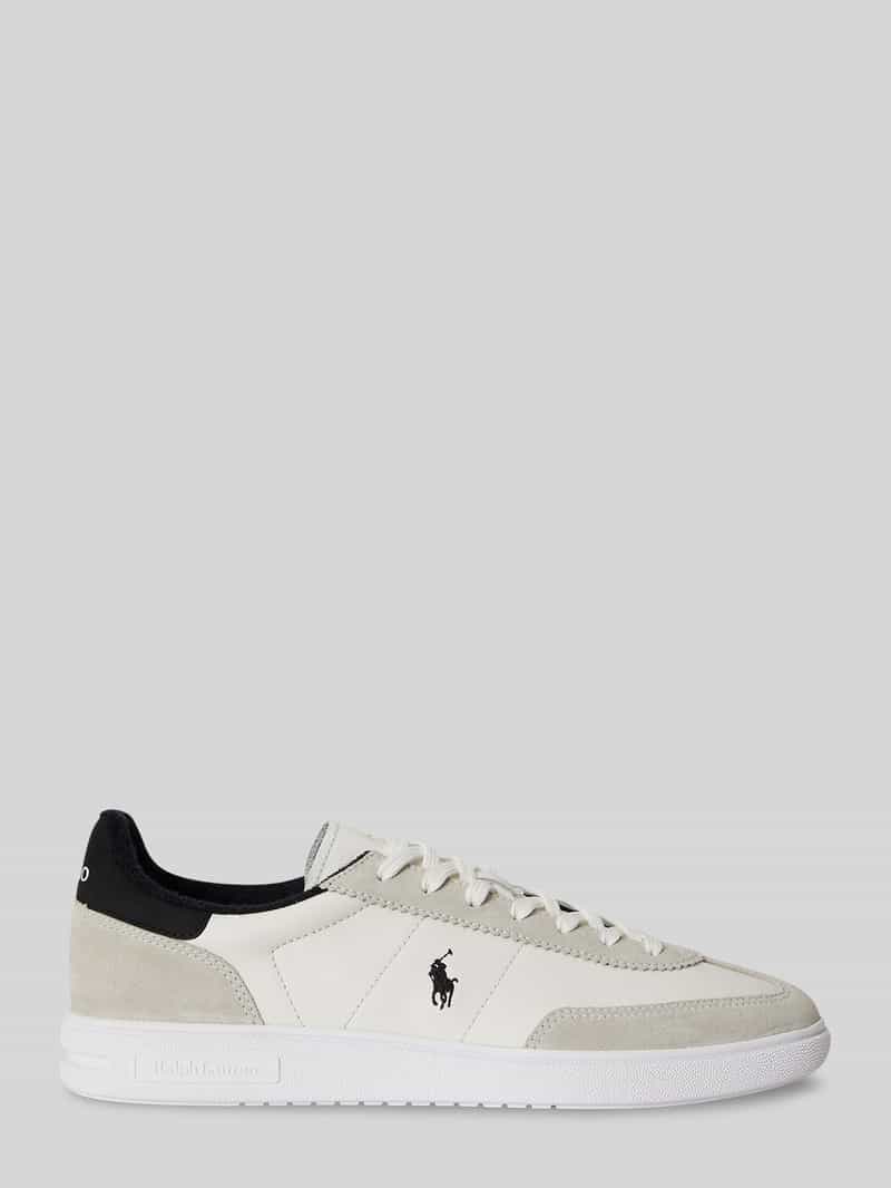 Polo Ralph Lauren Lage sneakers van echt leer