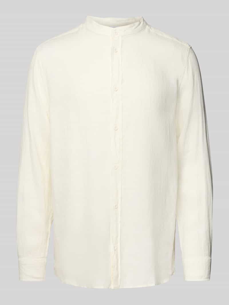 Vrijetijdsoverhemd met maokraag