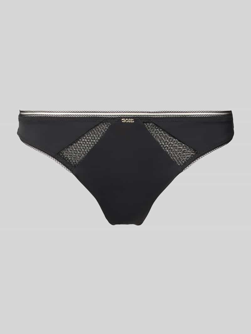 Boss String met kantinzet
