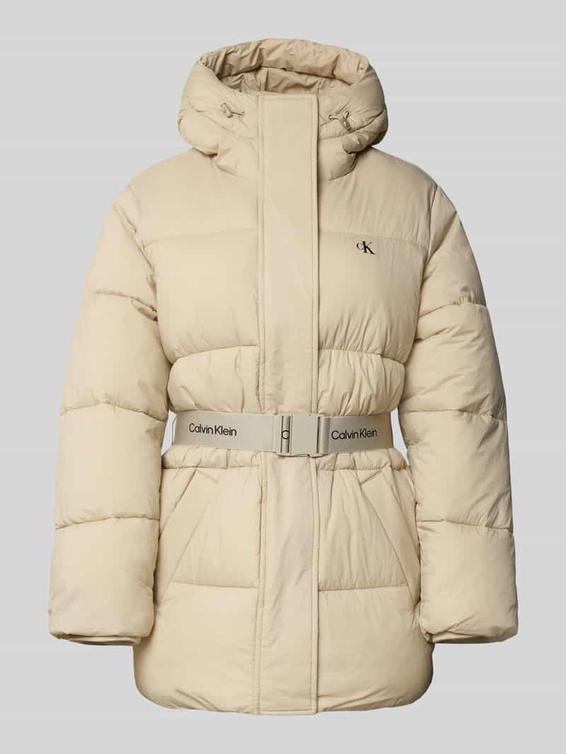 Calvin Klein Jeans Gewatteerde jas met capuchon