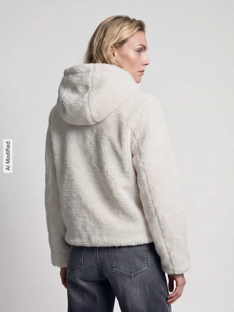 Vero Moda Teddyjack met capuchon