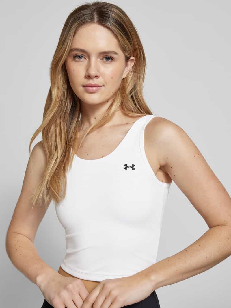 Under Armour Korte tanktop met boothals