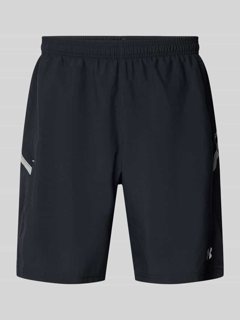 Under Armour Regular fit korte broek met labelprint model 'Tech Utility'