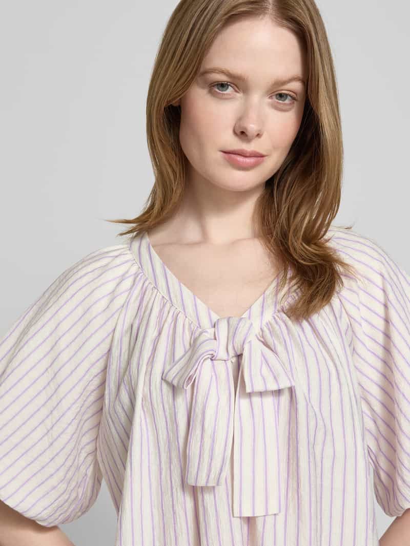 LOLLYS LAUNDRY Blouseshirt met strikdetail model 'Pine'