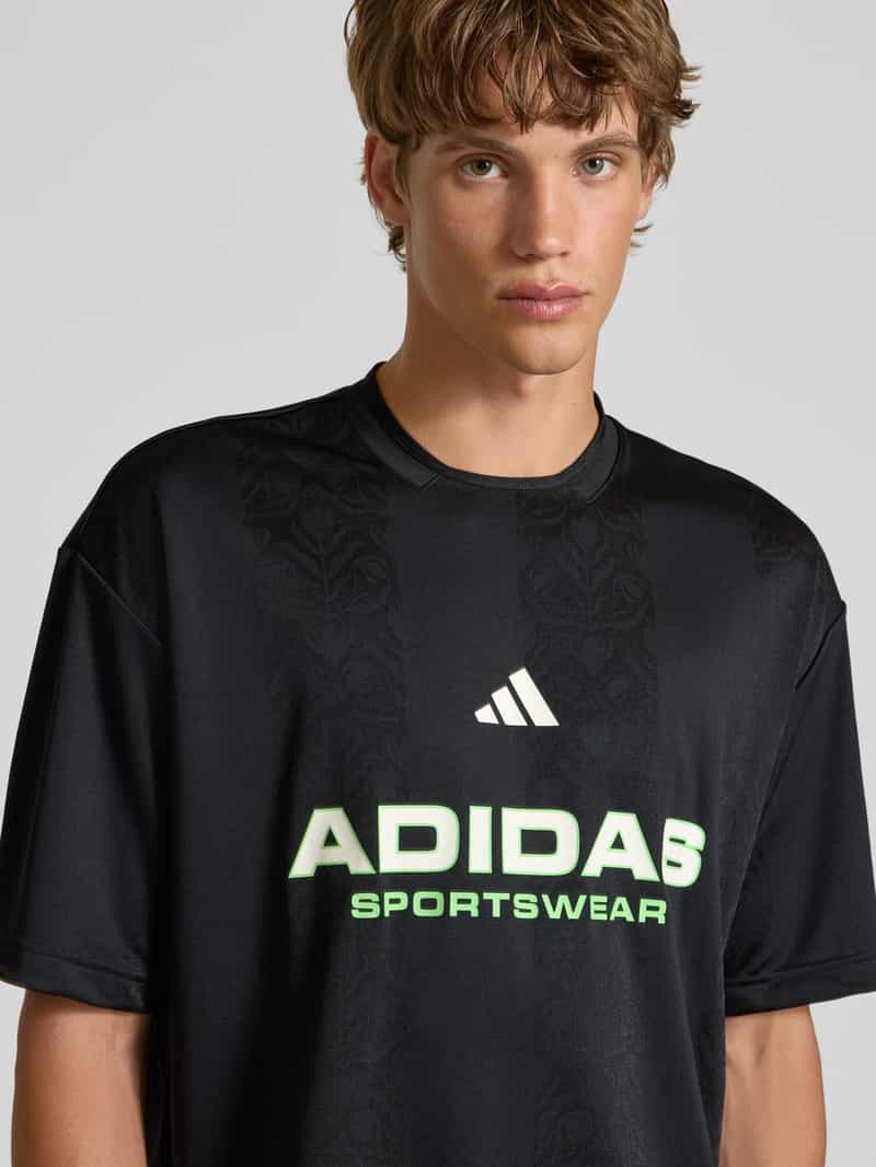 adidas Sportswear T-shirt met labelprint