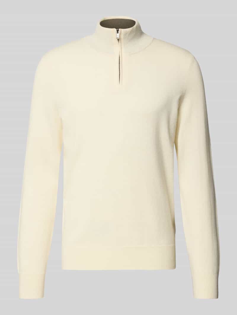 Boss Regular fit schipperstrui van een mix van scheerwol en kasjmier model 'HEMARLO'