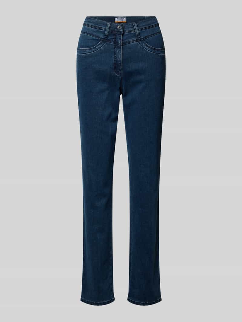 Raphaela By Brax Super slim fit jeans met steekzakken model 'Laura Glam'