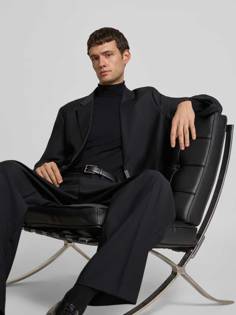 HUGO Regular fit colbert van wolmix model 'HANS'