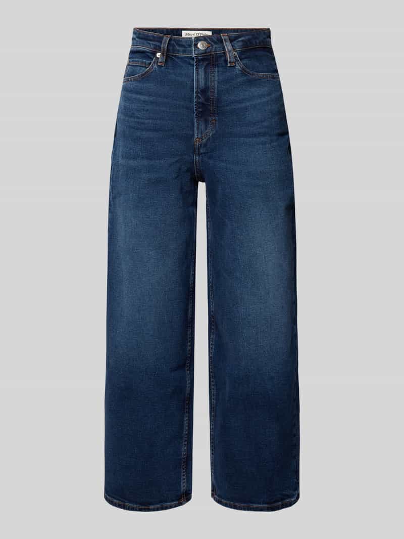Marc O'Polo Wide leg jeans van elastische katoenmix model 'TOLVA'