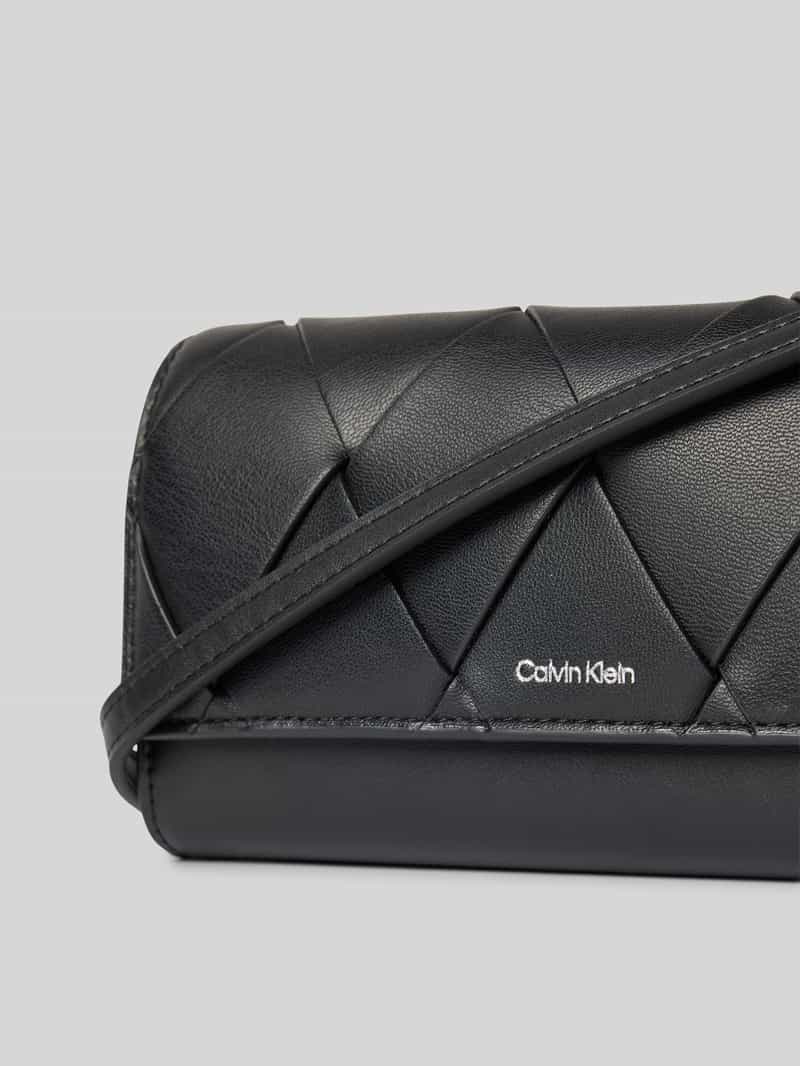 CK Calvin Klein Handtas in gevlochten look