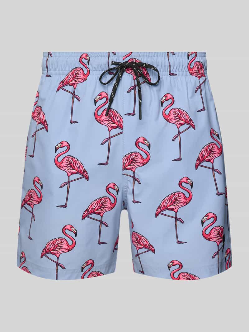 jack & jones Regular fit zwembroek met achterzak model 'MAUI'