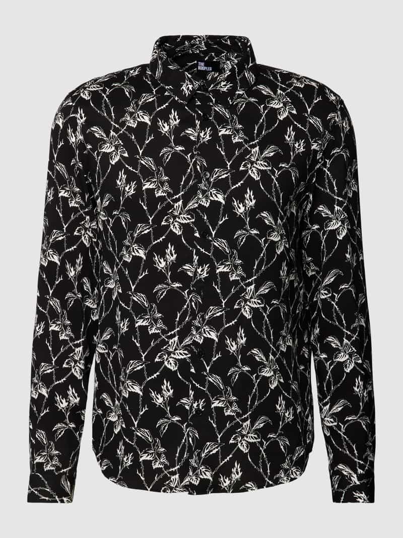 Regular fit vrijetijdsoverhemd met all-over motief, model 'CHEMISE' THE KOOPLES