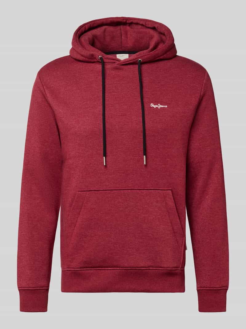 Pepe Jeans Regular fit hoodie van katoenmix model 'GRIFFIN'
