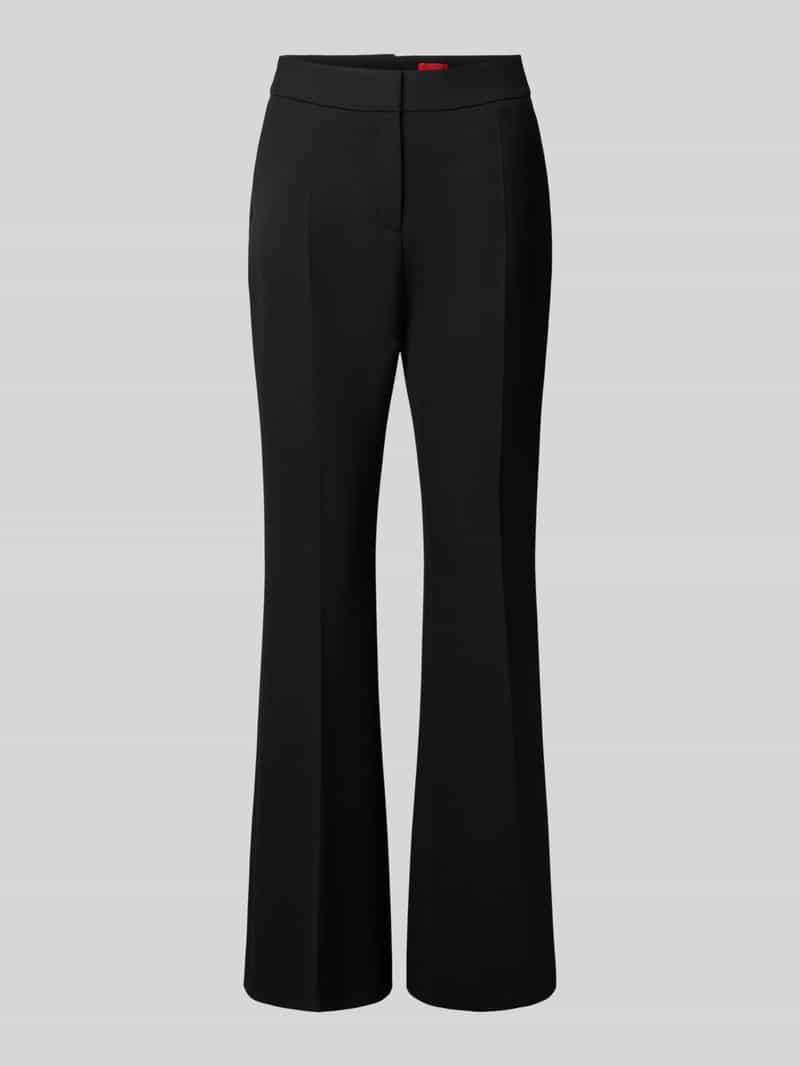 HUGO Bell bottom met persplooien model 'Himima'
