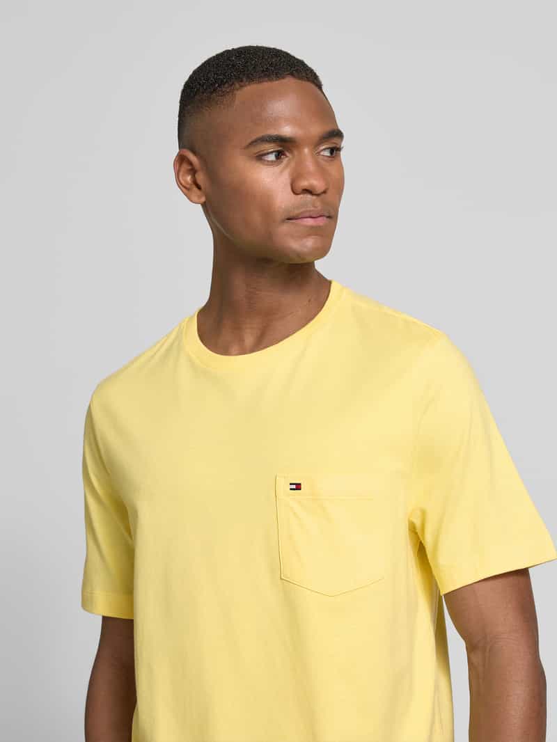 Tommy Hilfiger Regular fit T-shirt van puur katoen