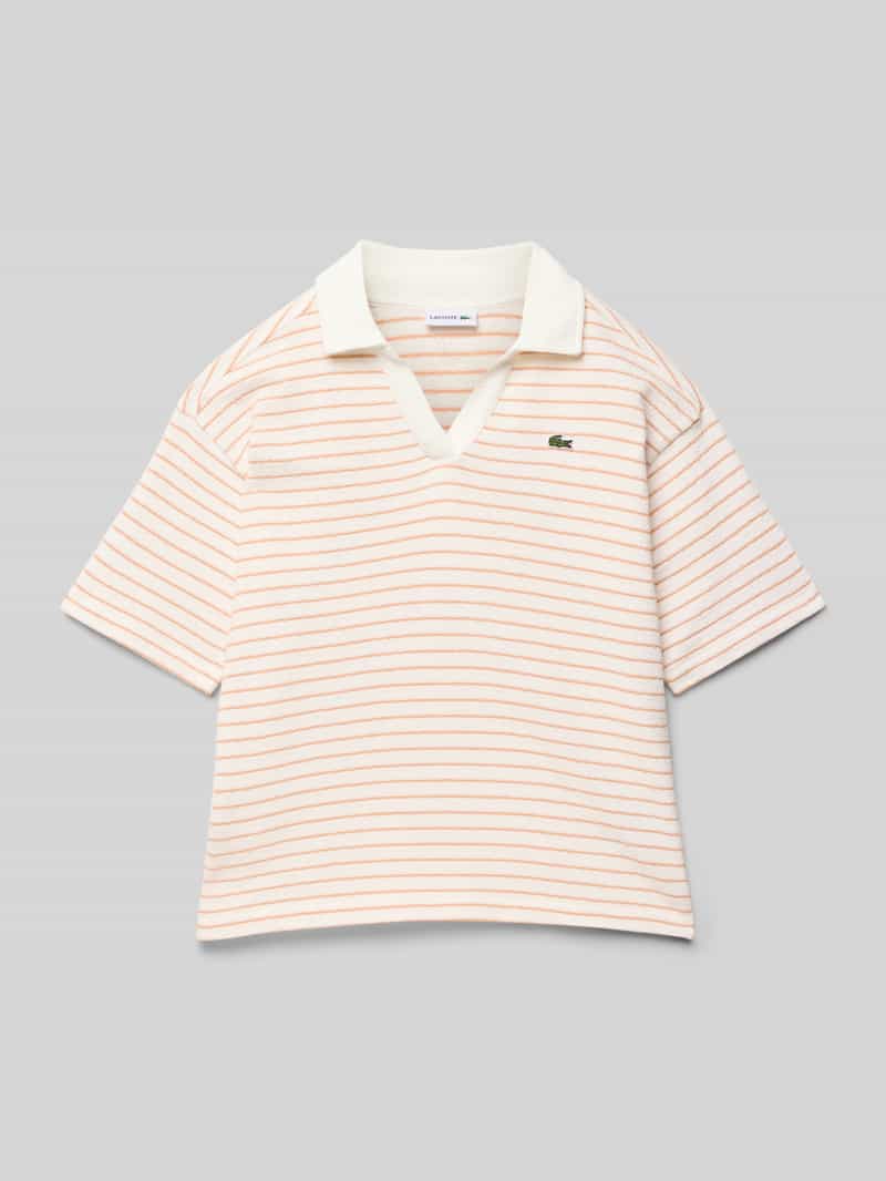 Lacoste Poloshirt met V-hals
