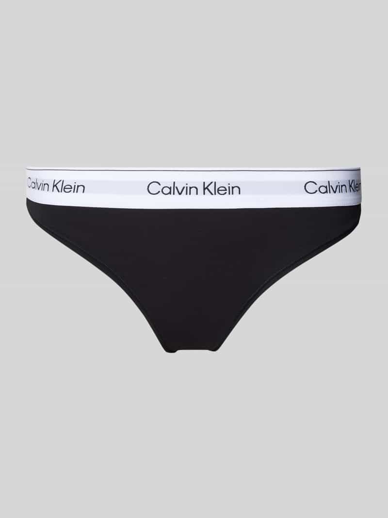 Calvin Klein Underwear String met elastische band met logo
