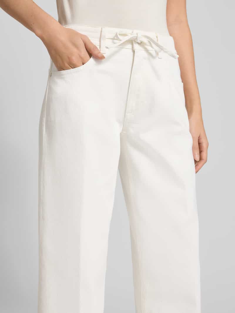 BRAX Wide fit jeans met strikceintuur model 'MORGAN'