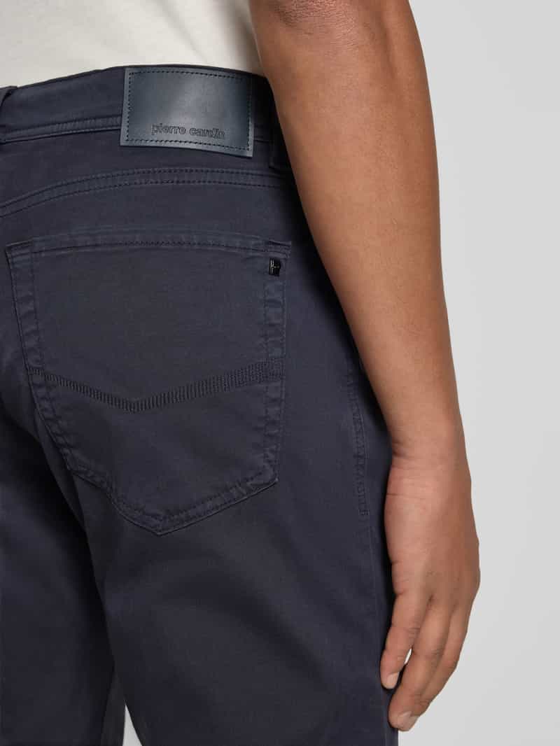 Pierre Cardin Tapered fit broek met steekzakken model 'Lyon'