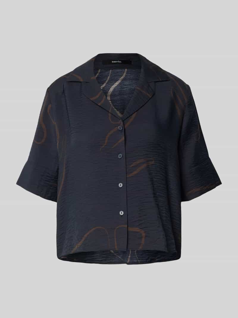someday. Relaxed fit blouse met resortkraag model 'Zesora'