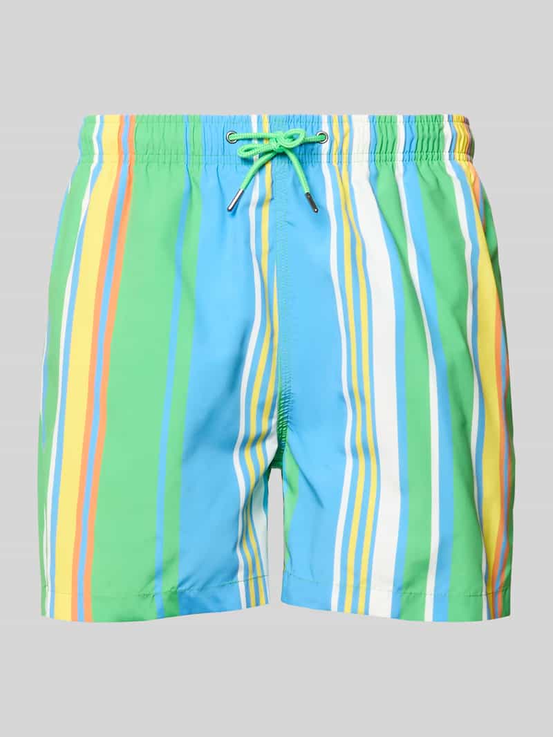 Zwembroek in all-over look met elastische band Zwembroek in all-over look met elastische band