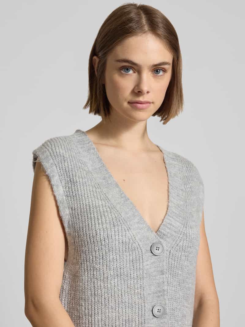 Only Regular fit strikblouse met knoopsluiting model LAUREN'