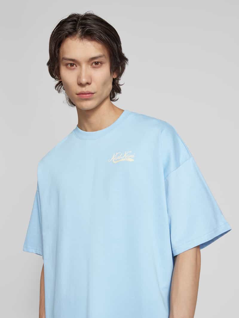 Karl Kani T-shirt met labeldetails