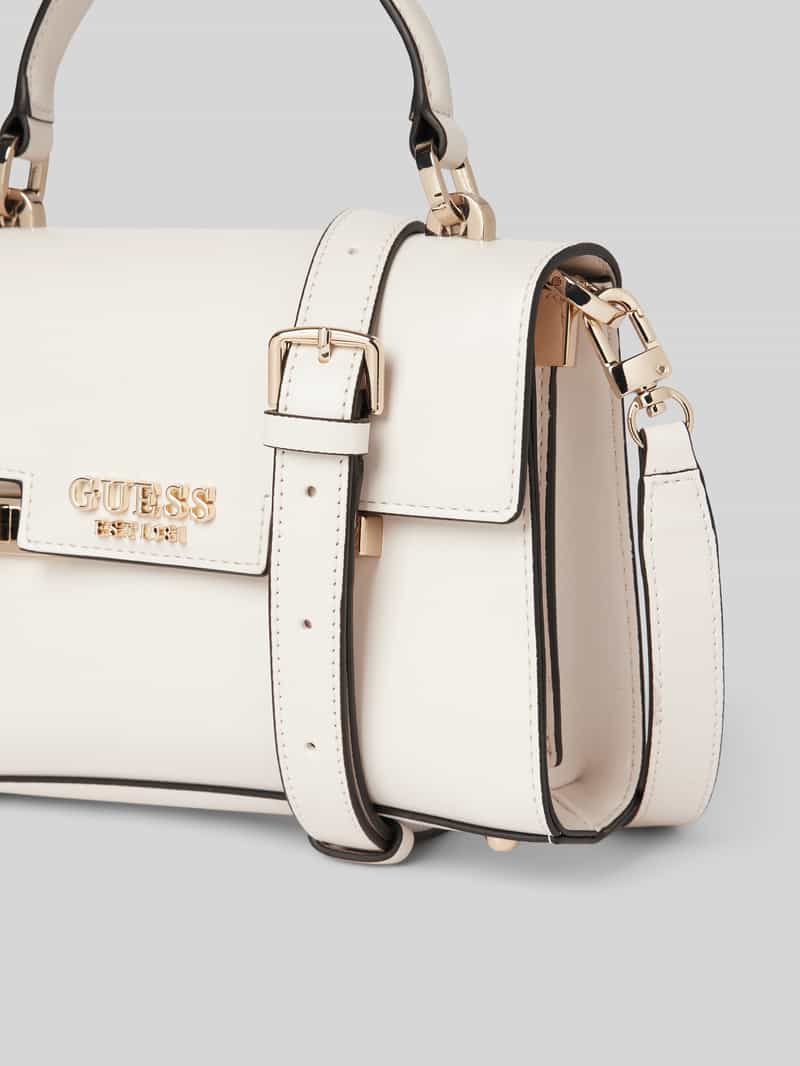 Guess Handtas met labelapplicatie model 'ECO ALDITH'