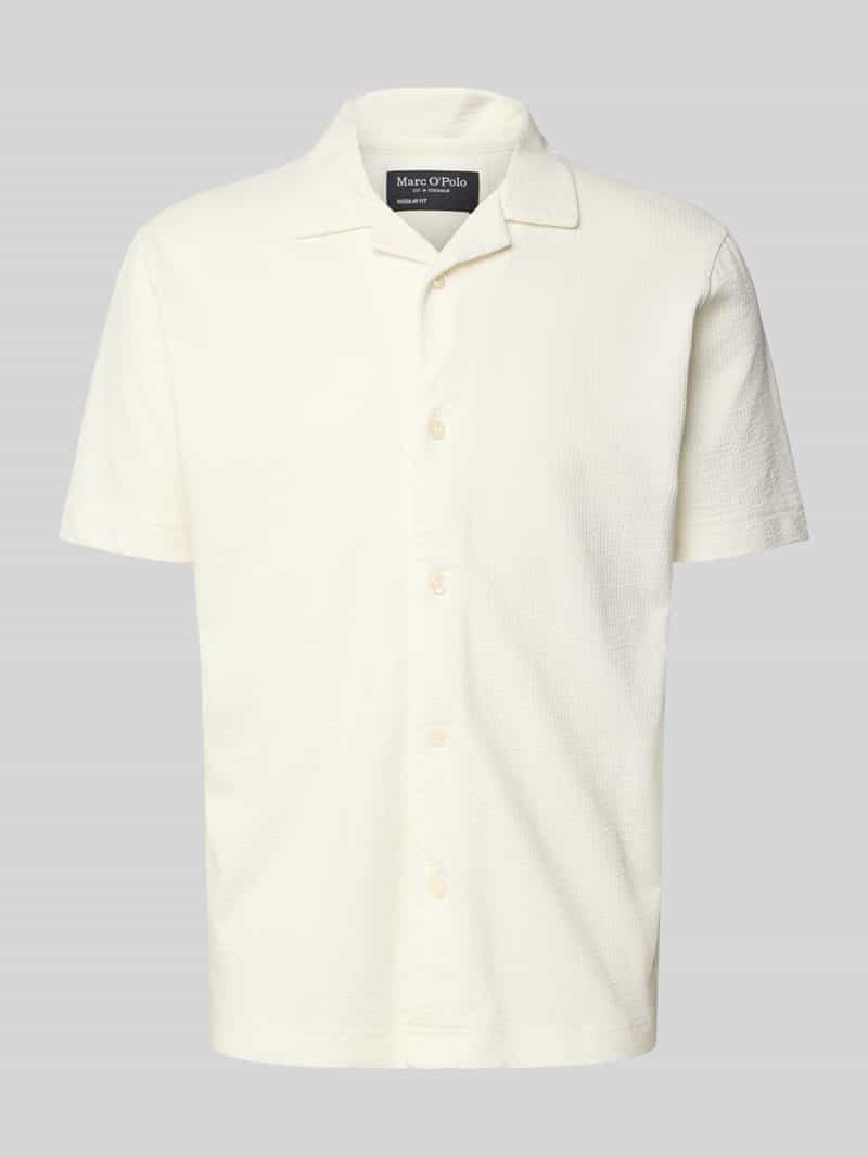 Marc O'Polo Regular fit vrijetijdsoverhemd van katoenmix