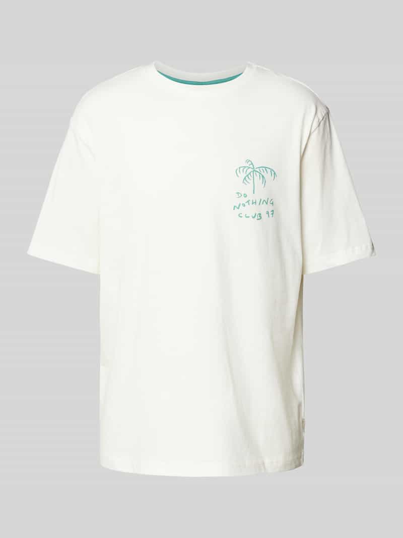 Only & Sons T-shirt met stitchingdetail model 'MILO'