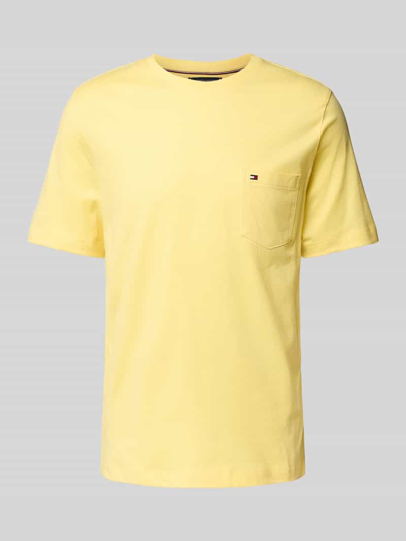 Tommy Hilfiger Regular fit T-shirt van puur katoen