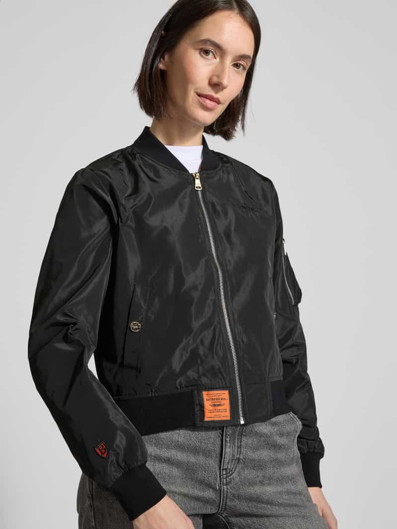 Original Bombers Bomberjack met logostitching