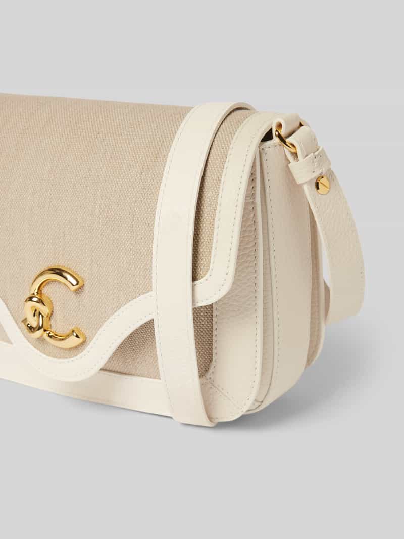 Coccinelle Crossbodytas met labeldetail