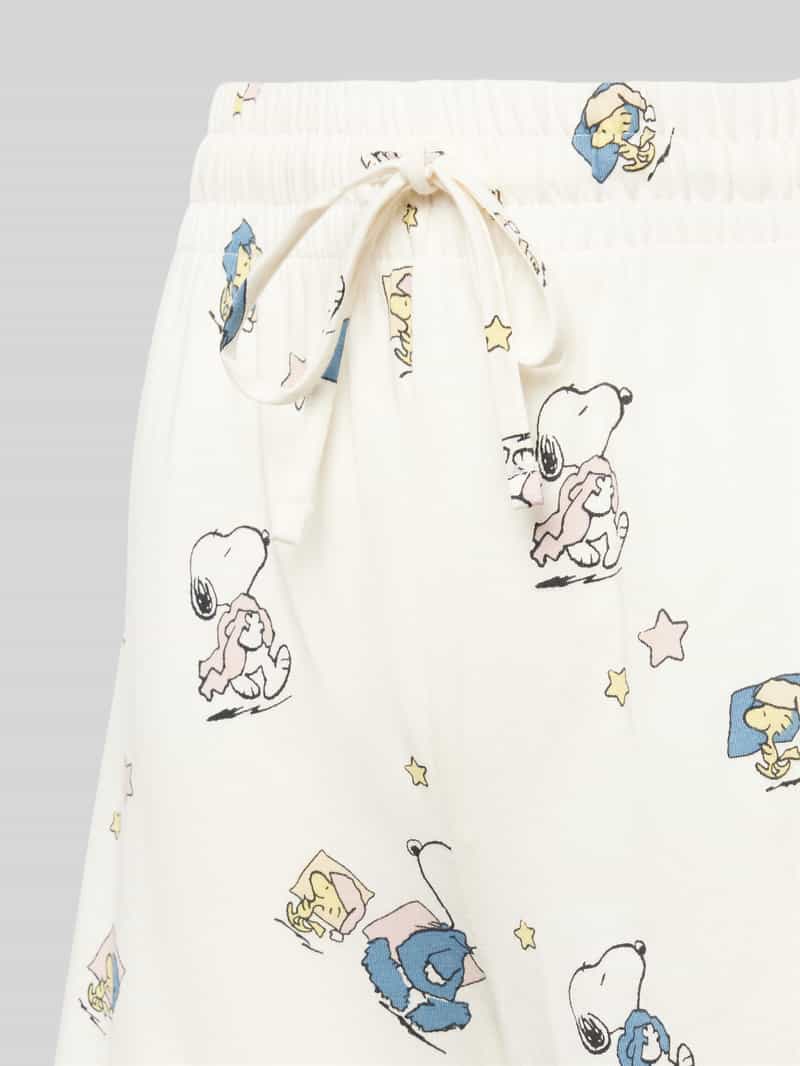 Jake*s Casual Korte pyjamabroek met motiefprint