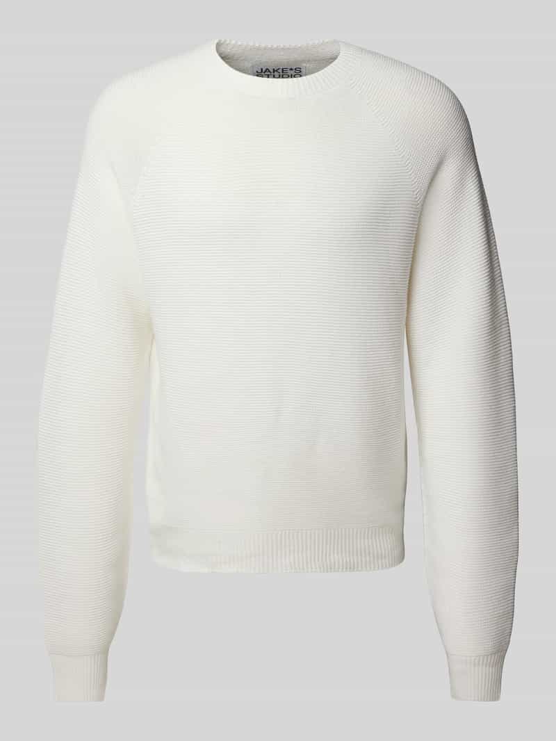 JAKE*S STUDIO MEN Gebreide pullover met ronde hals