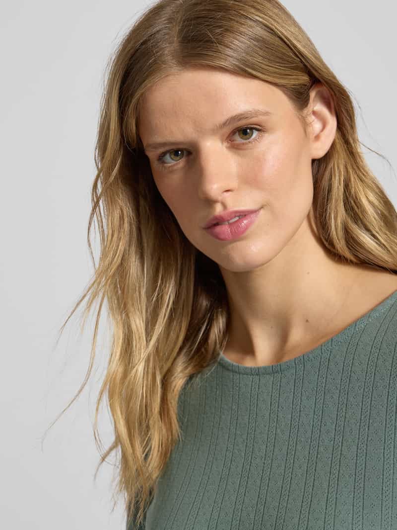 Only Slim fit shirt met lange mouwen van puur katoen model 'CARLOTTA'