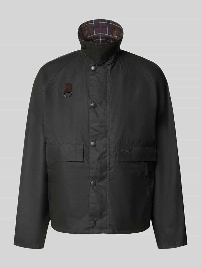 Barbour Regular fit functioneel jack van puur katoen