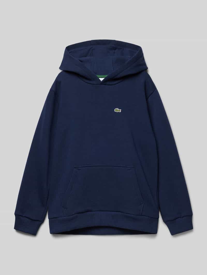 Lacoste Hoodie met logopatch