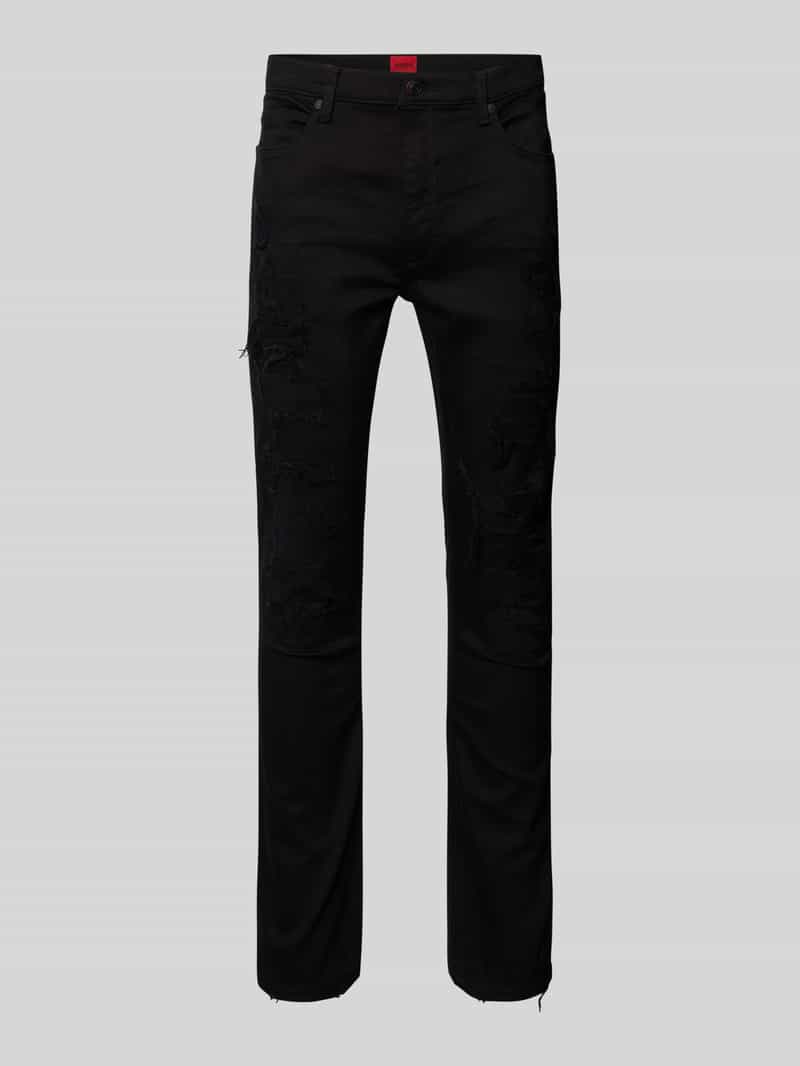 HUGO Slim fit jeans in 5-pocketmodel model ' 734'