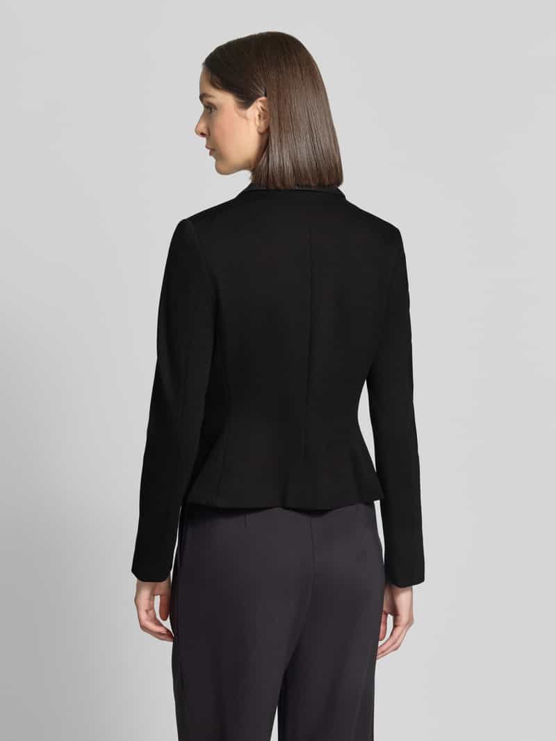 Christian Berg Woman Selection Slim fit blazer van viscosemix met reverskraag